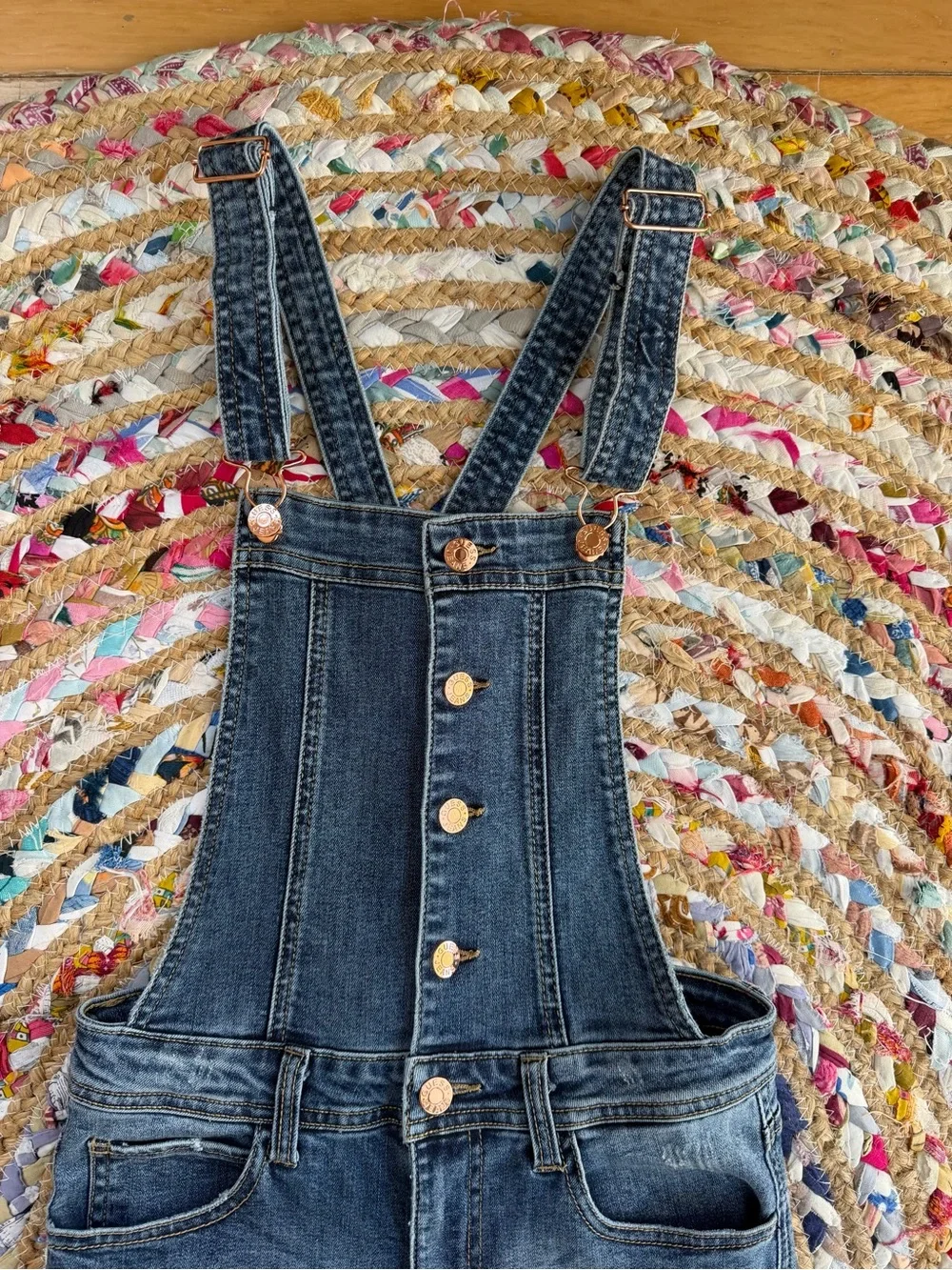 Women’s Guess Jeans Dark Blue Denim Overalls